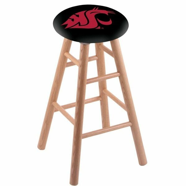 Oak Counter Stool, Natural Finish, Washington State Seat, Holland Bar Stool Co, Mfr#: RC24OSNat